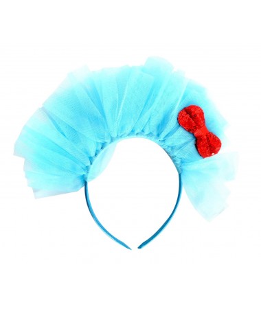 Blue Tulle with bow headband (Things) BUY